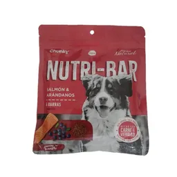 Chunky Alimento Para Perro Nutribar Sabor Salmón Arándanos