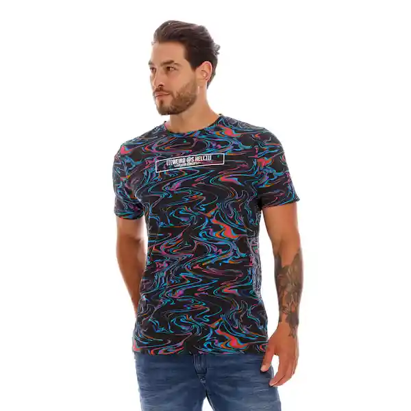 Pilatos Camiseta Manga Corta Multicolor Talla XL