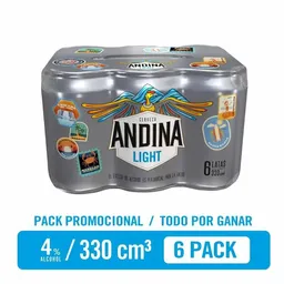 Andina Pack Cerveza Light