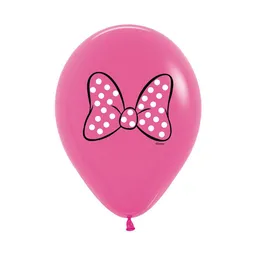 Globo Impermeable Minnie Bowtique Fucsia R-12