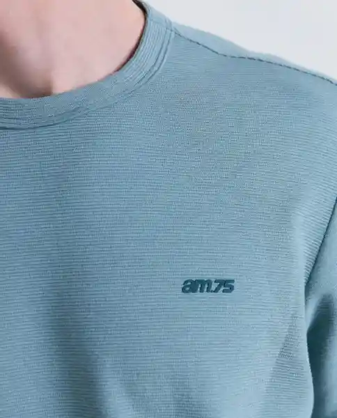 Camiseta Hombre Gris Talla L 849G009_GRI175110 Americanino