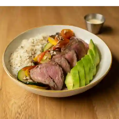 Bowl de lomo saludable