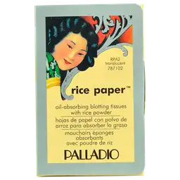 Palladio Hojas de Papel con Polvo de Arroz para Absorber