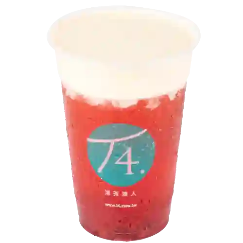 Fresas con crema