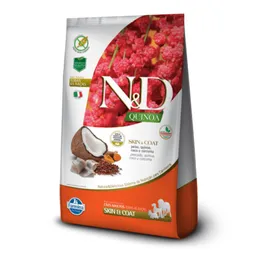 N&D Alimento para Perro Skin Pescado y Quinoa
