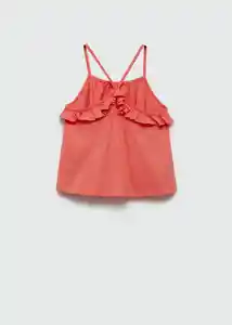 Camiseta Misi Coral Talla 10 Niñas Mango