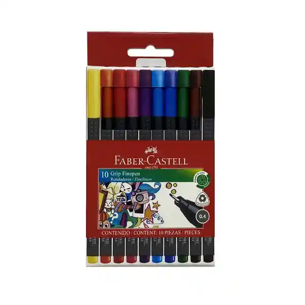 Faber-Castell Rotulador Grip Finepen 30460