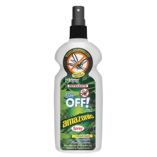 Stay OFF! Amazonic repelente de insectos Spray 120 ml