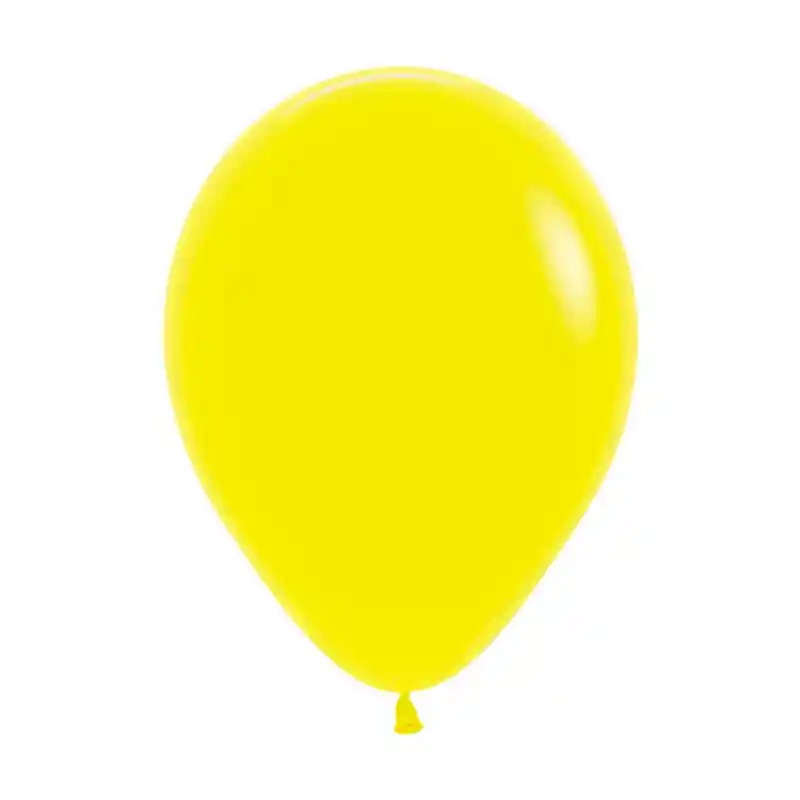 Globos R12 Fashion Amarillo Paquete X 10 Sempertex