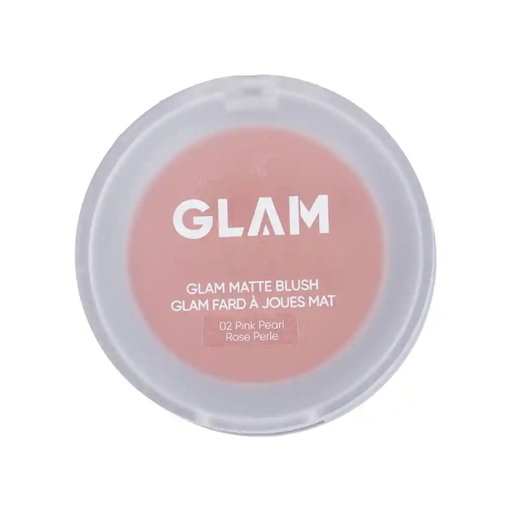 Rubor Glam Matte Pink Pearl 02 Miniso