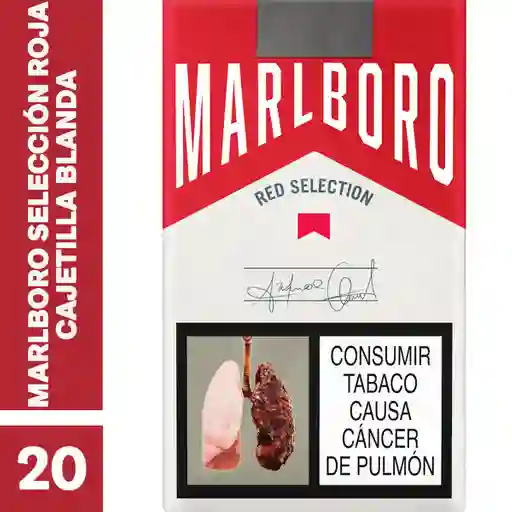 Marlboro Cigarrillo Red Selection Soft