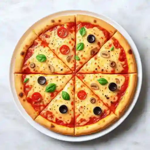 FAMILIAR 50X50 3 O 4 SABORES CON EXTRA QUESO