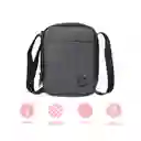 Bolso Cruzado Casual Gris Miniso