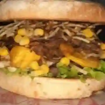 Hamburguesa Campesina con Papas