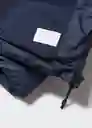 Abrigo Anorak Amerlong Navy Talla 08 Niños Mango