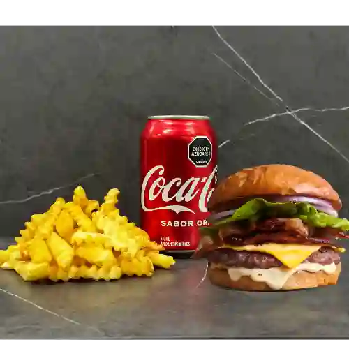 Combo Bacon Cheese Burger