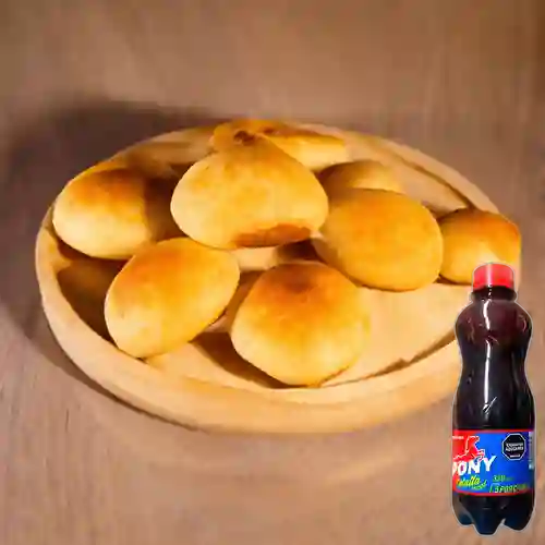 Combo Pandebono + Malta Pony Malta
