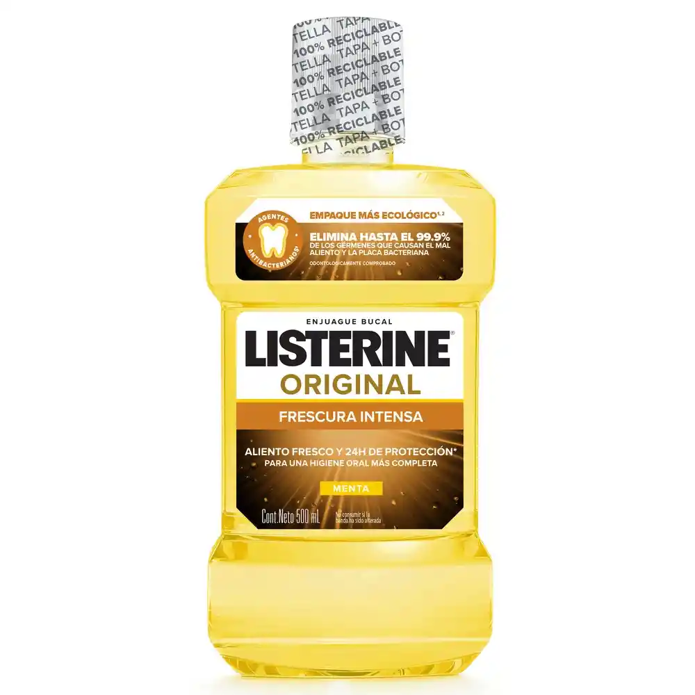 Enjuague Bucal LISTERINE Original 500 ML