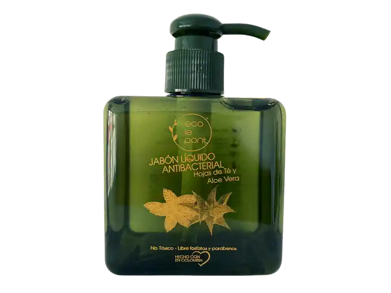 Ecolepont Jabón Líquido Hojas de té y Aloe Vera