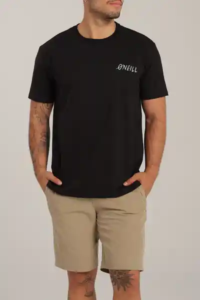 Camiseta Standard Fit Shuffle Negro Hombre Talla XXL Oneill
