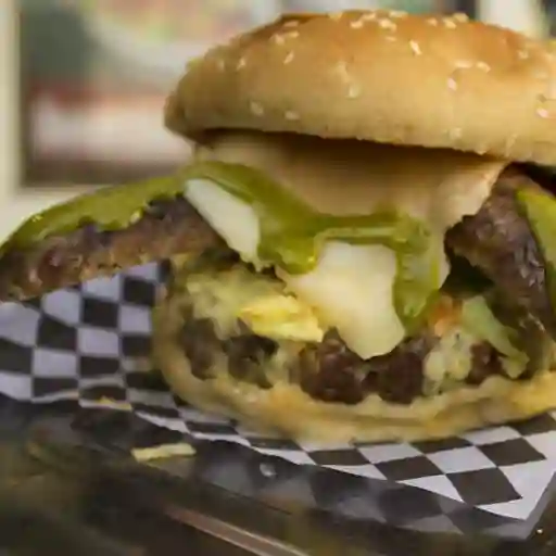 Hamburguesa de la Abuela con Carne y Chorizo