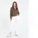  Saco Tejido Andi Mujer Gris Nogal Oscuro Talla L Naf-Naf 