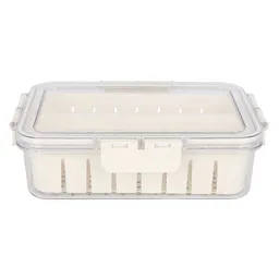 M+Design Contenedor Rectangular 2 Compartimientos