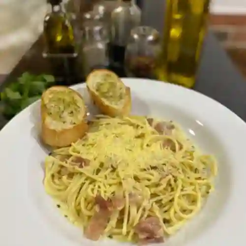 Pastas Pollo y Champiñon