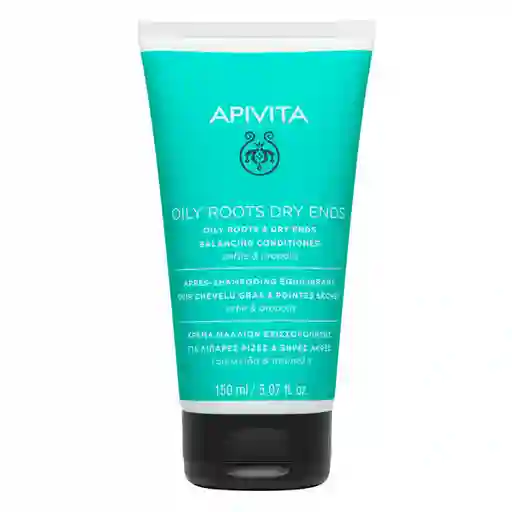 Apivita Acondicionador Oily Roots Dry End Balancing