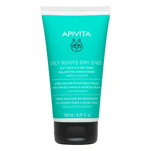 Apivita Acondicionador Oily Roots Dry End Balancing