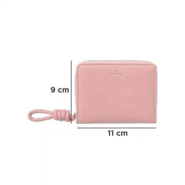 Cartera Para Mujer Cinta Con Nudo Rosa Serie Miniso