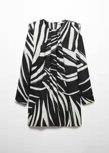 Vestido Delfina Negro Talla XS Mujer Mango