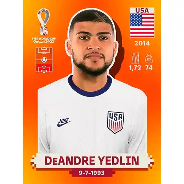 Usa 8 Deandre Yedlin