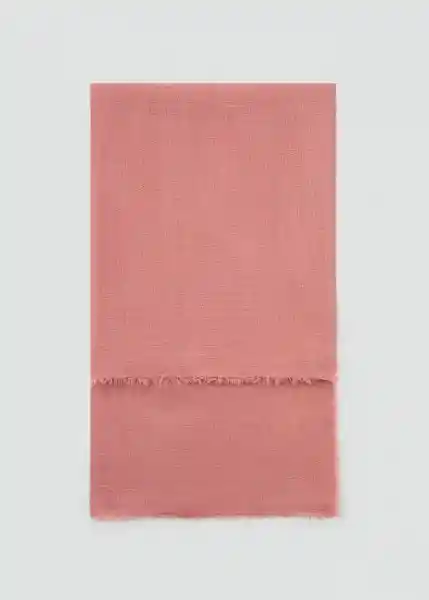Fular Spiagia Rosa Palo Talla 99 Mujer Mango
