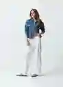 Chaqueta Mujer Azul Indigo Medio S Naf Naf