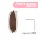 Cosmetiquera Tipo Piel Con Doble Cierre Serie Beige Miniso