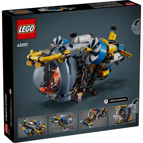 Set Construcción Submarino de Aguas Profundas Lego