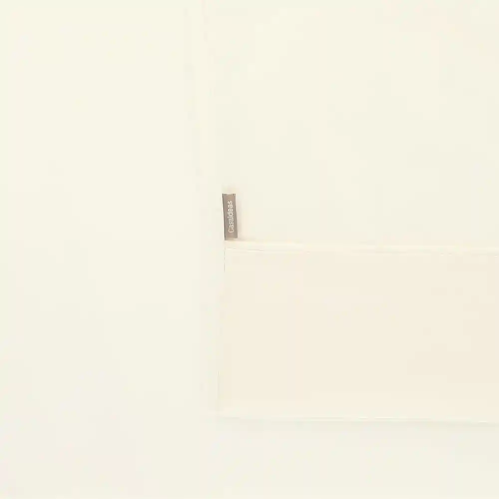 Set de Fundas Almohada Microfibra Blanco 50 x 90 cm Casa Ideas