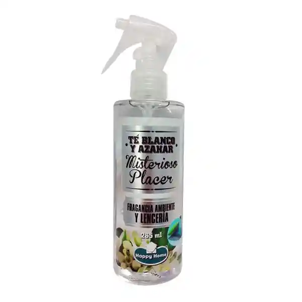 Happy Home Fragancia Para Ambiente y Lenceria Olor Azahar 265 mL