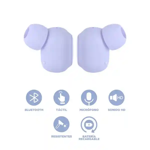 Audífonos Tws Morado R99 Miniso