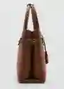 Bolso M Harvey Cuero Talla 99 Mujer Mango