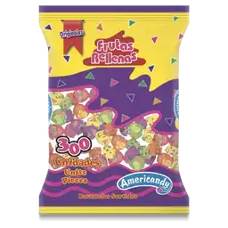 Americandy Dulce Frutas Rellenas