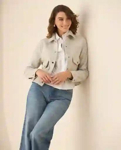 Camisa Blanco Radiante Claro Talla M 113G001 Esprit