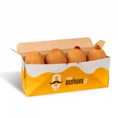 Caja X 4 Buñuelos Mixta