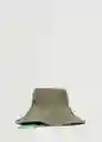 Gorro Gang Khaki  Mujer Mango