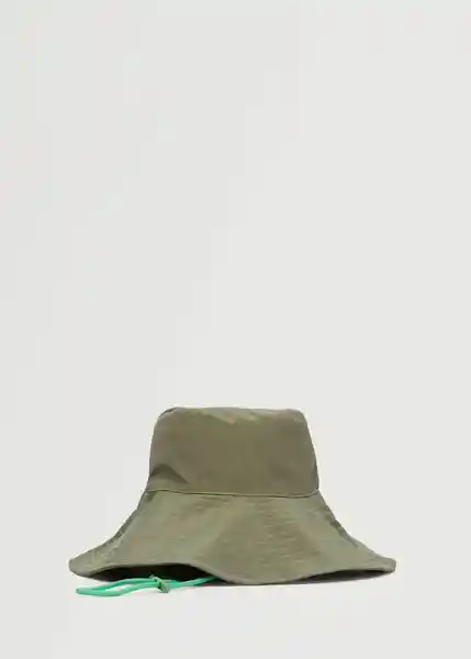 Gorro Gang Khaki  Mujer Mango