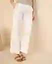 Pantalón Blanco 0 Claro Talla 12 432G006 Esprit