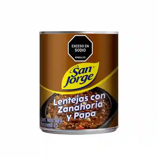 San Jorge Lentejas Con Zanahoria y Papa (300 Gr)