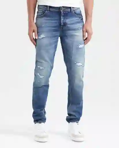 Jean Super Slim Fit Rider H Azul Clásico Talla 32 / 32 Chevignon