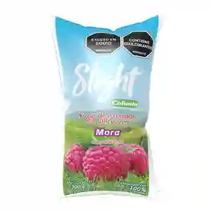 Yogur Slight Mora Bolsa X 200 G